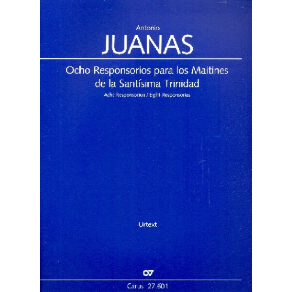 8 Responsorios para los Maitines de la Santísima Trinidad