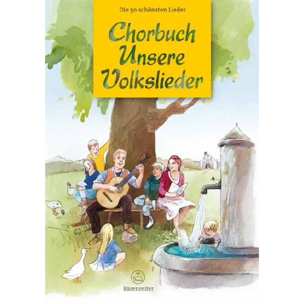 Chorbuch Unsere Volkslieder für gem Chor