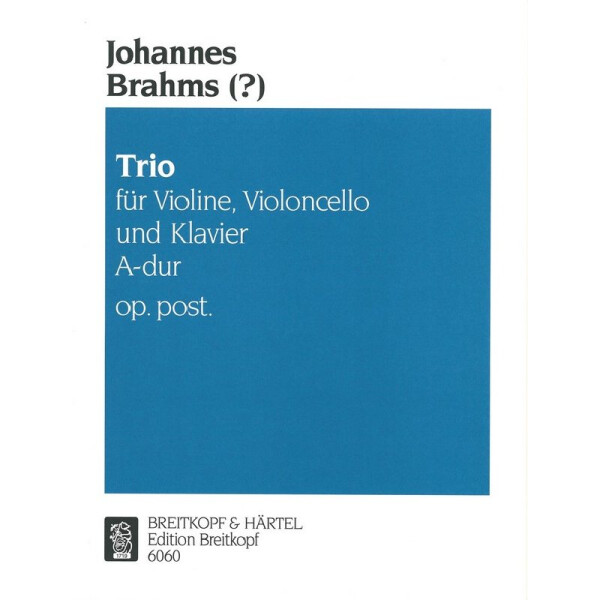 Klaviertrio A-Dur op.post.