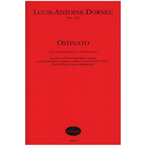 Ostinato - 8 Chaconnen und eine Passacaille