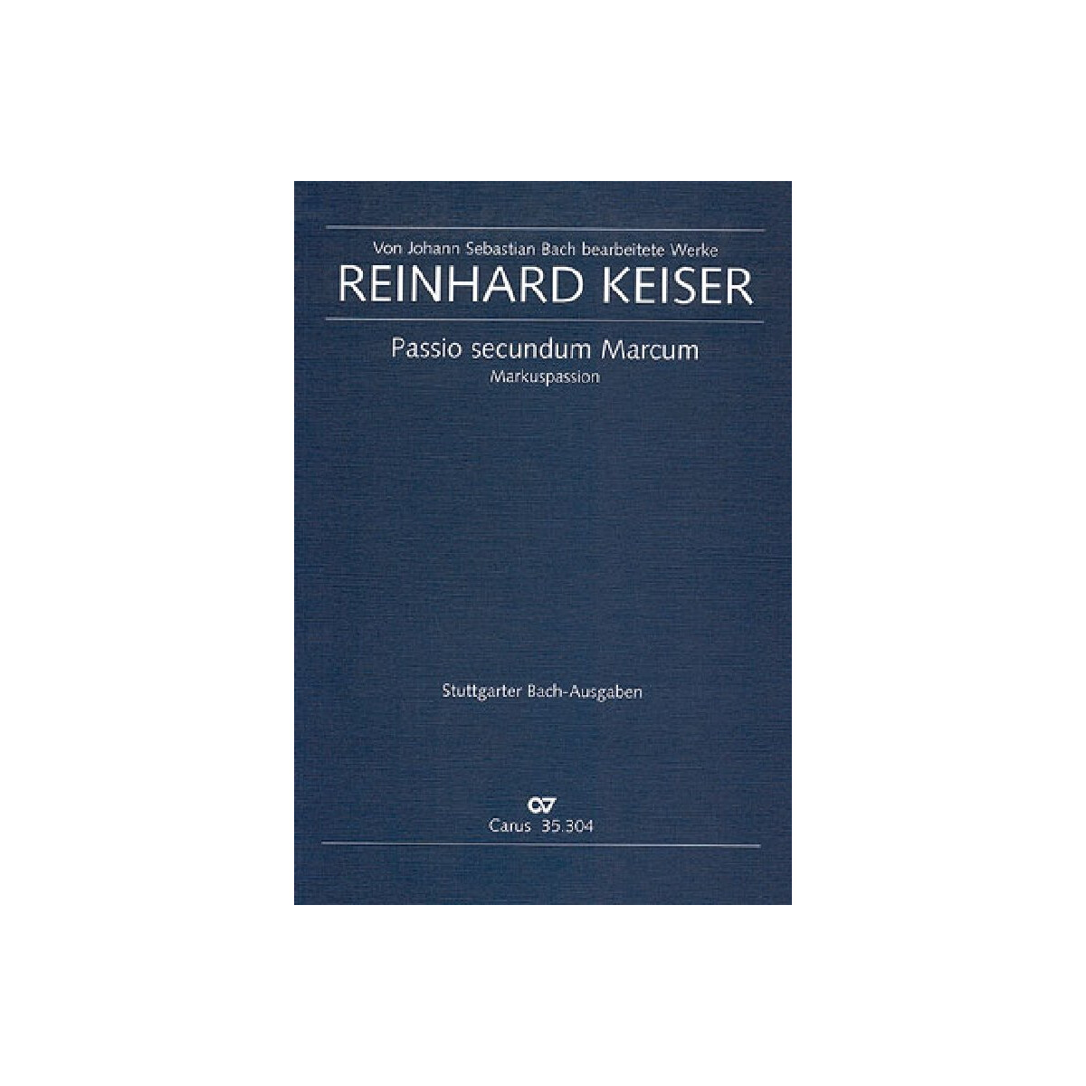 Markuspassion für Soli (SATTBB),