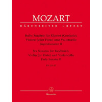 6 Sonaten KV10-15 für Klaviertrio