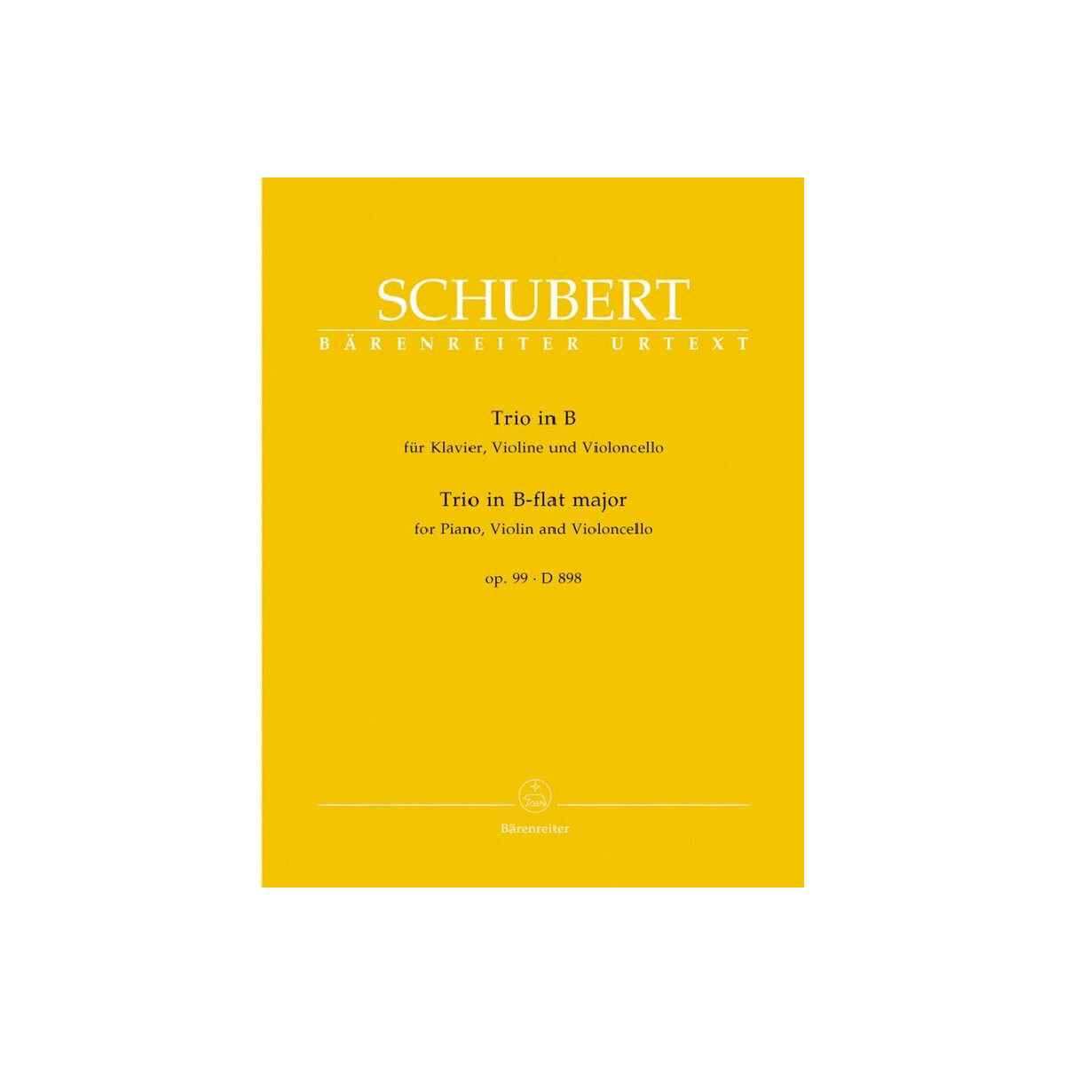 Klaviertrio B-Dur op.99 D898 box