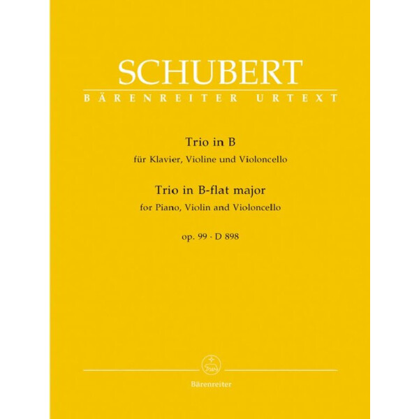 Klaviertrio B-Dur op.99 D898