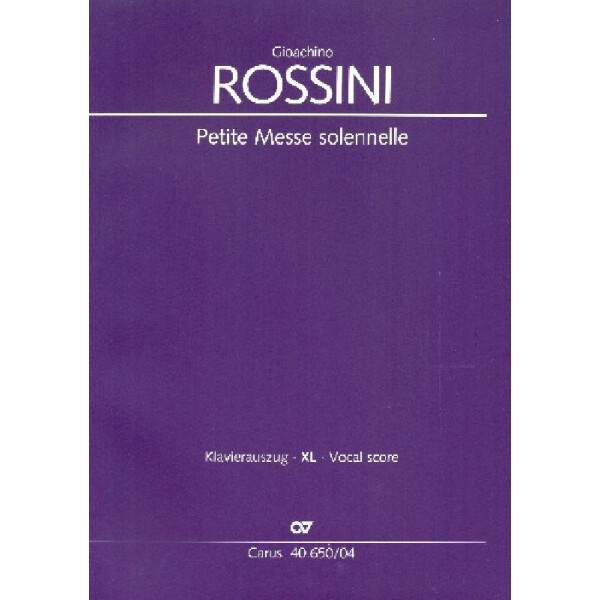 Petite Messe solenelle