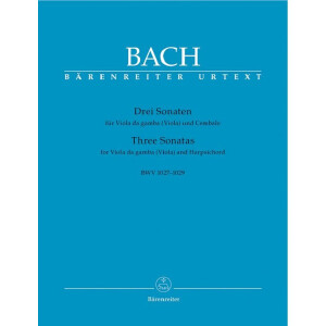 3 Sonaten BWV1027-1029