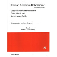 Musico-Instrumentalische Gemüths-Lust (Zodiaci Musici, Teil 2) Band 2