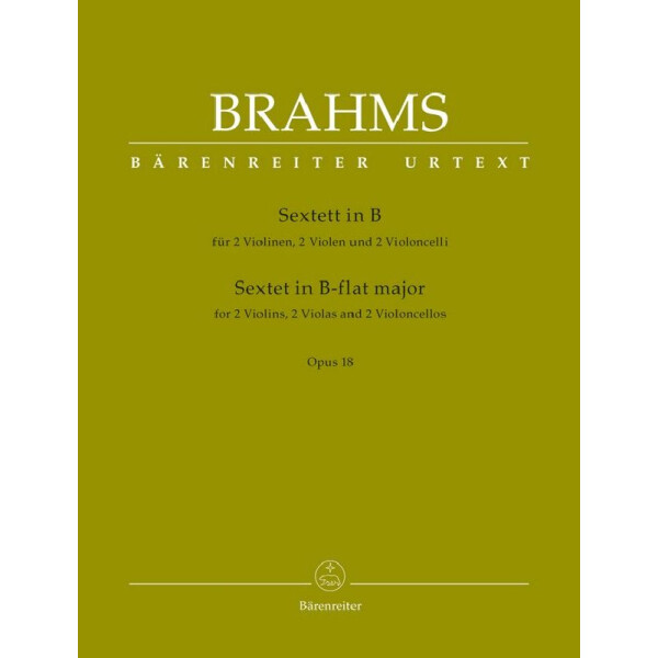 Sextett B-Dur op.18 für 2 Violinen,