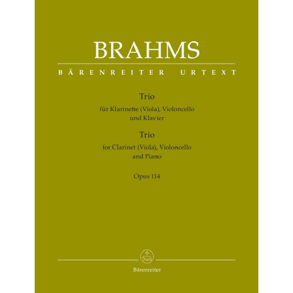 Trio op.114 für Klarinette (Viola),