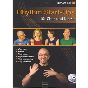 Rhythm Start-Ups für Chor und Klasse (+DVD)