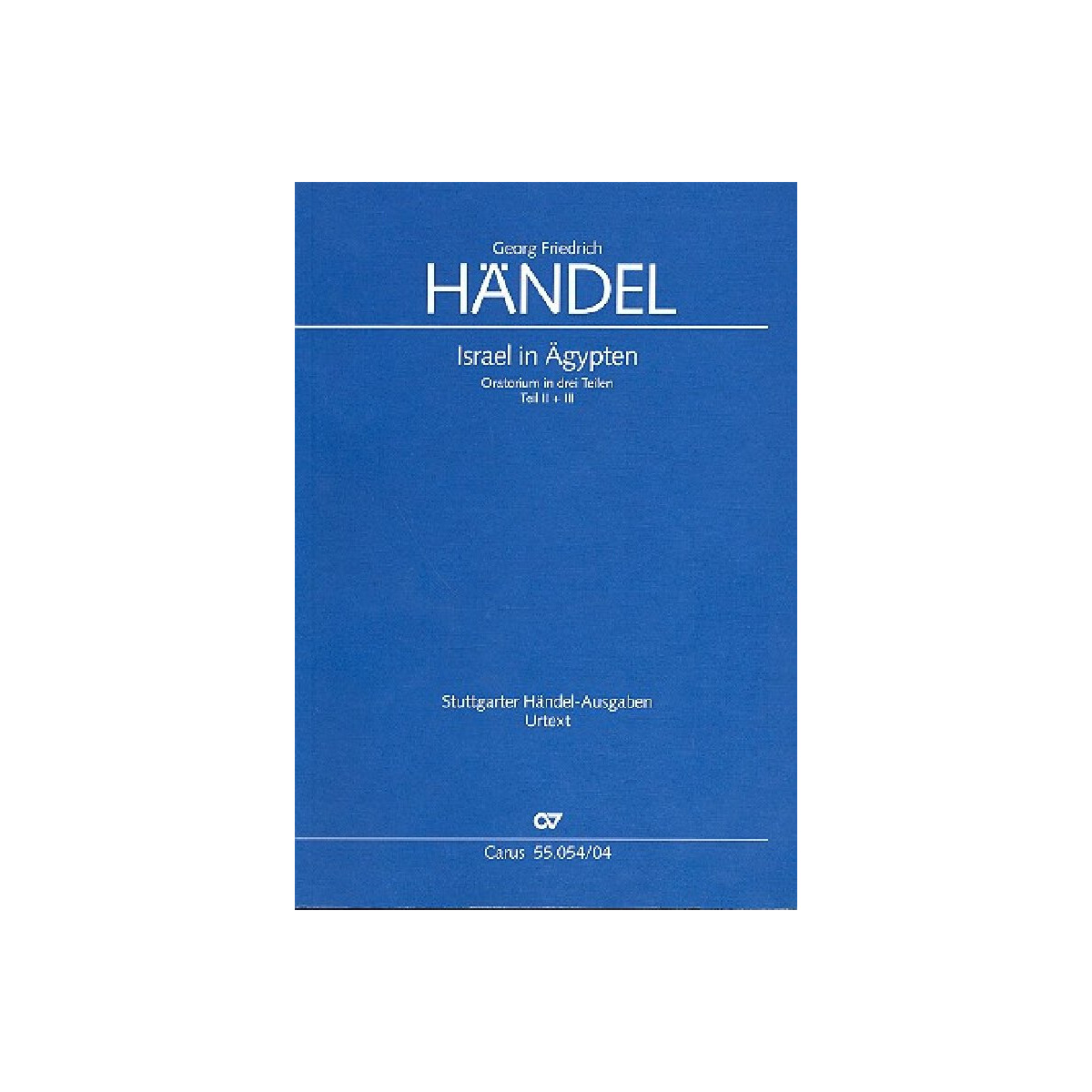 Israel in &Auml;gypten HWV54 (Version1739)