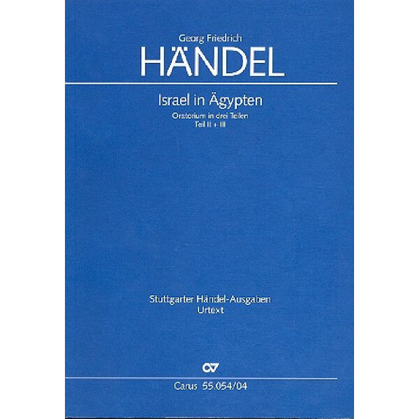 Israel in Ägypten HWV54 (Version1739)