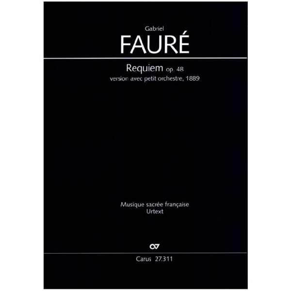 Requiem op.48 für Soli, gem Chor und