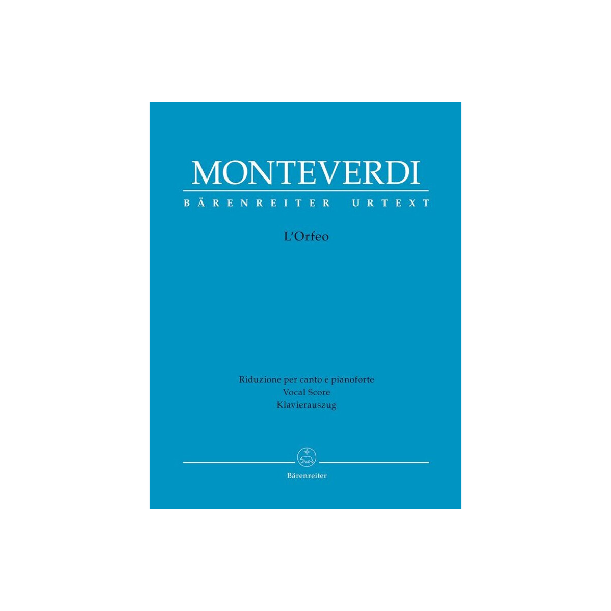 LOrfeo Klavierauszug (it) box