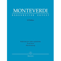 LOrfeo Klavierauszug (it)