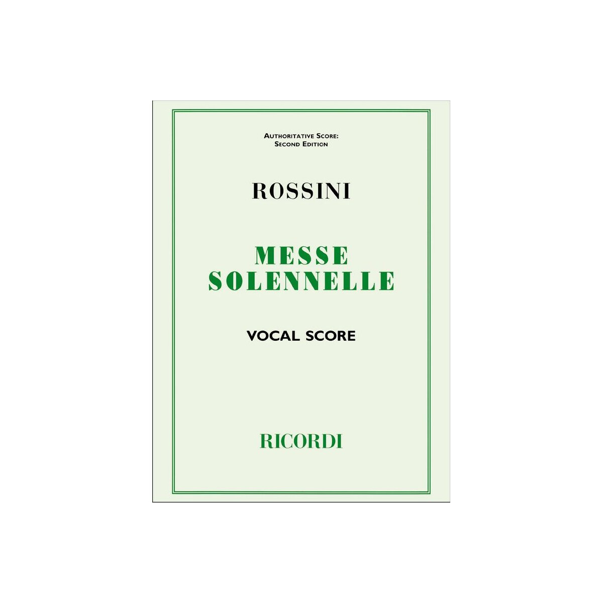 Petite messe solennelle