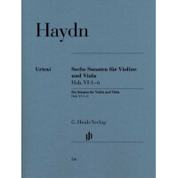 6 Sonaten Hob.VI:1-6