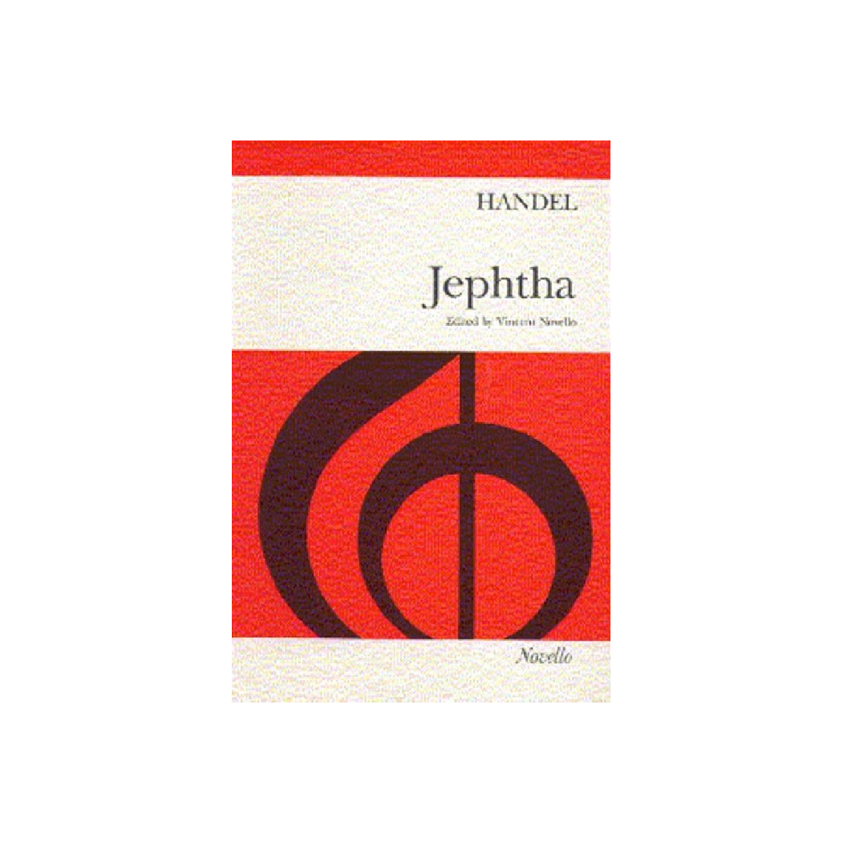 Jephta for soli, chorus box