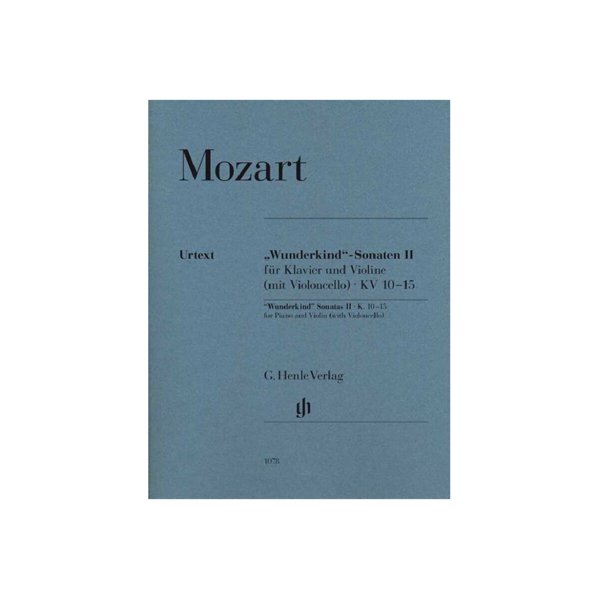 Wunderkind-Sonaten Band 2 (KV10-15) box