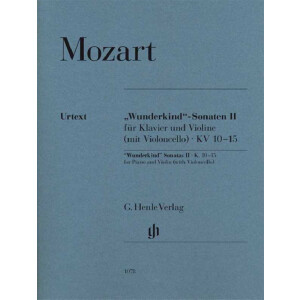 Wunderkind-Sonaten Band 2 (KV10-15)