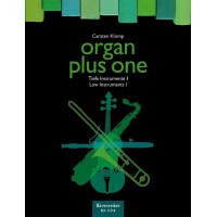 Organ plus one - tiefe Instrumente Band 1