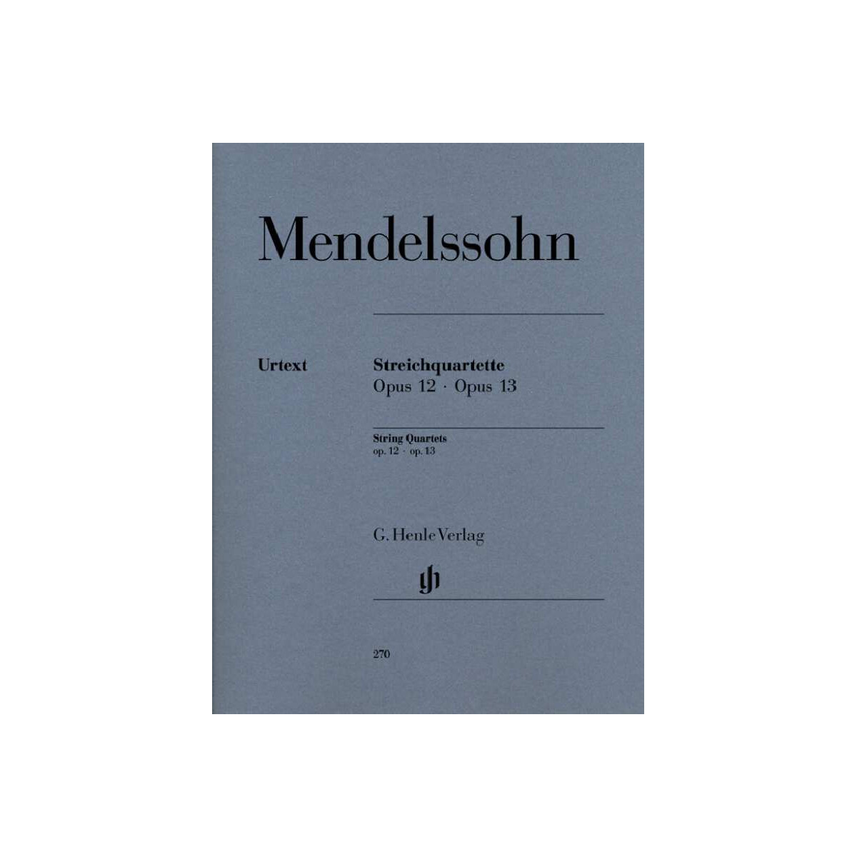Streichquartette op.12 und op.13