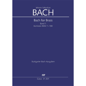 Bach for Brass Band 1 Kantaten BWV1-100