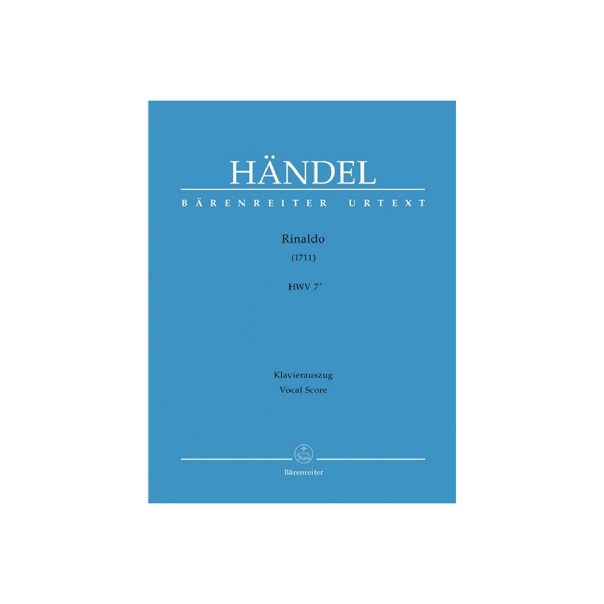 Rinaldo Klavierauszug (dt/it)