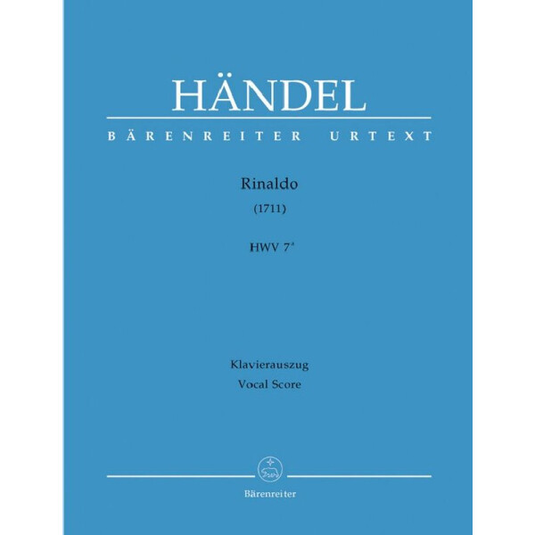 Rinaldo Klavierauszug (dt/it)
