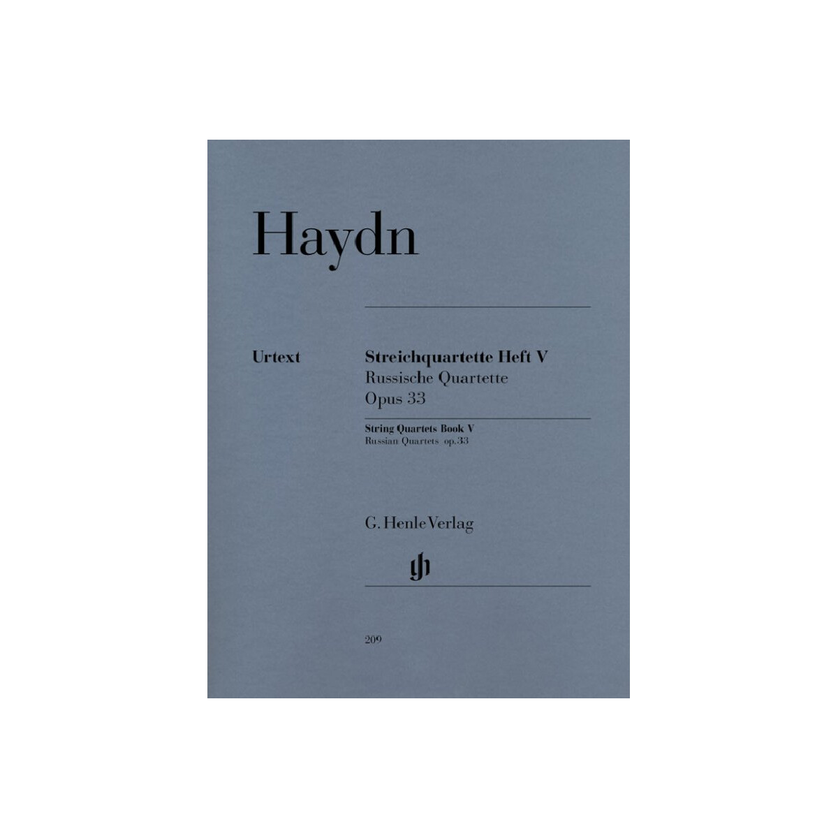 Streichquartette Band 5 op.33