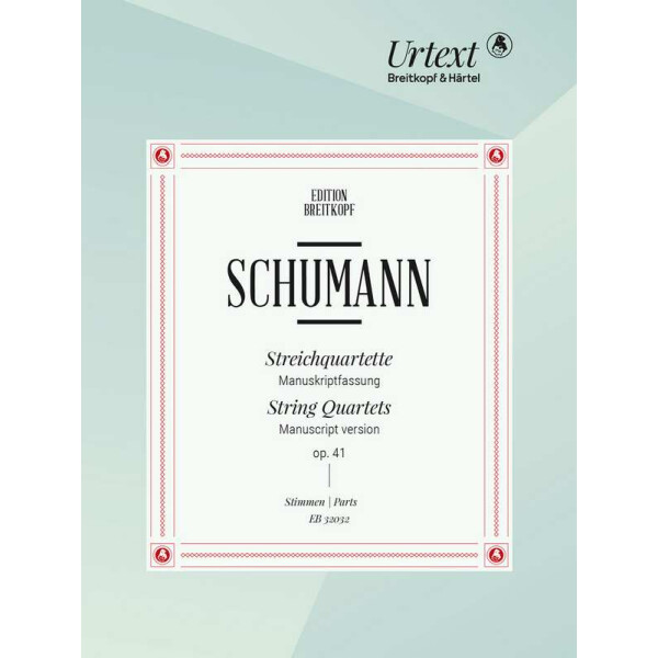 Streichquartette op.41 (Manuskriptfassung)