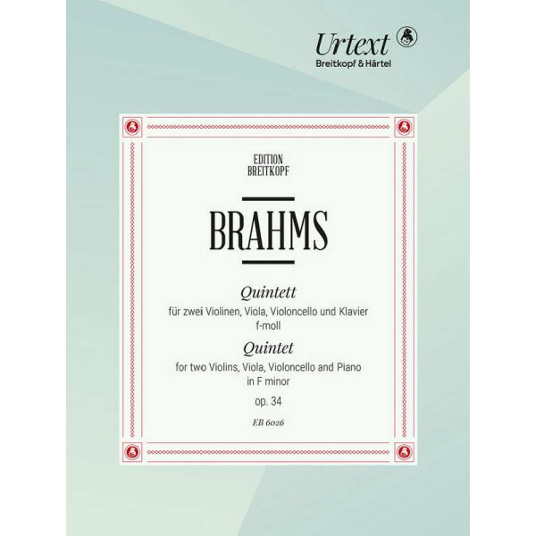 Quintett f-Moll op.34