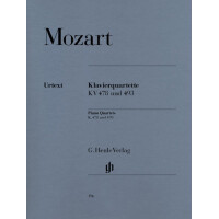Klavierquartette g-Moll KV478 und Es-Dur productbox