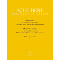 Oktett F-Dur D803 Oppost.166 für