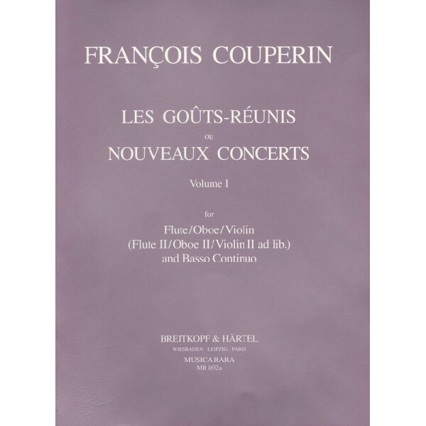 Les gouts-reunis (nouveaux concertos) vol.1 (nos.5-8)