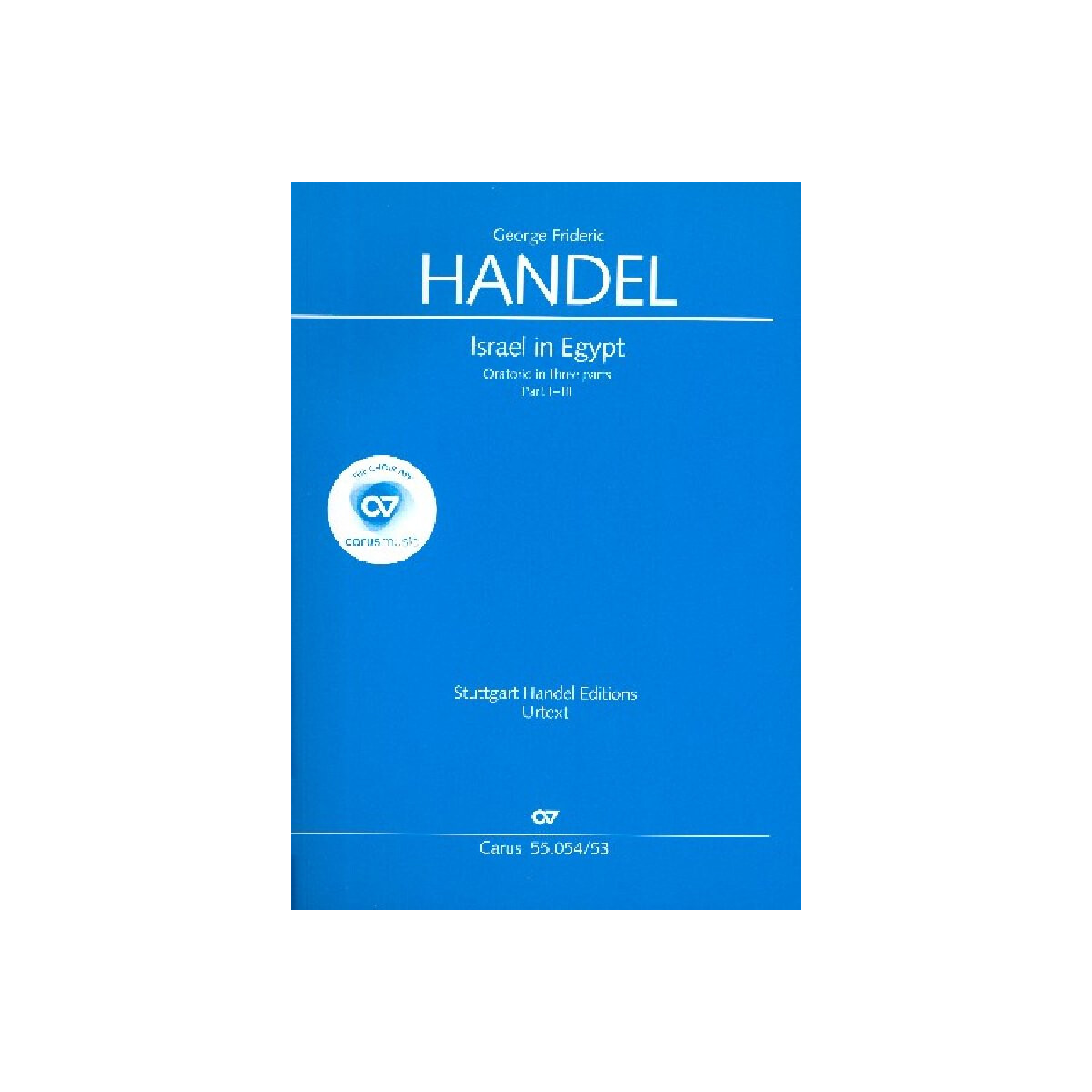 Israel in Egypt HWV54