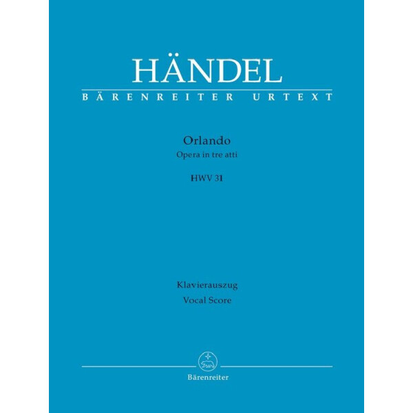 Orlando HWV31 Klavierauszug (dt/it)