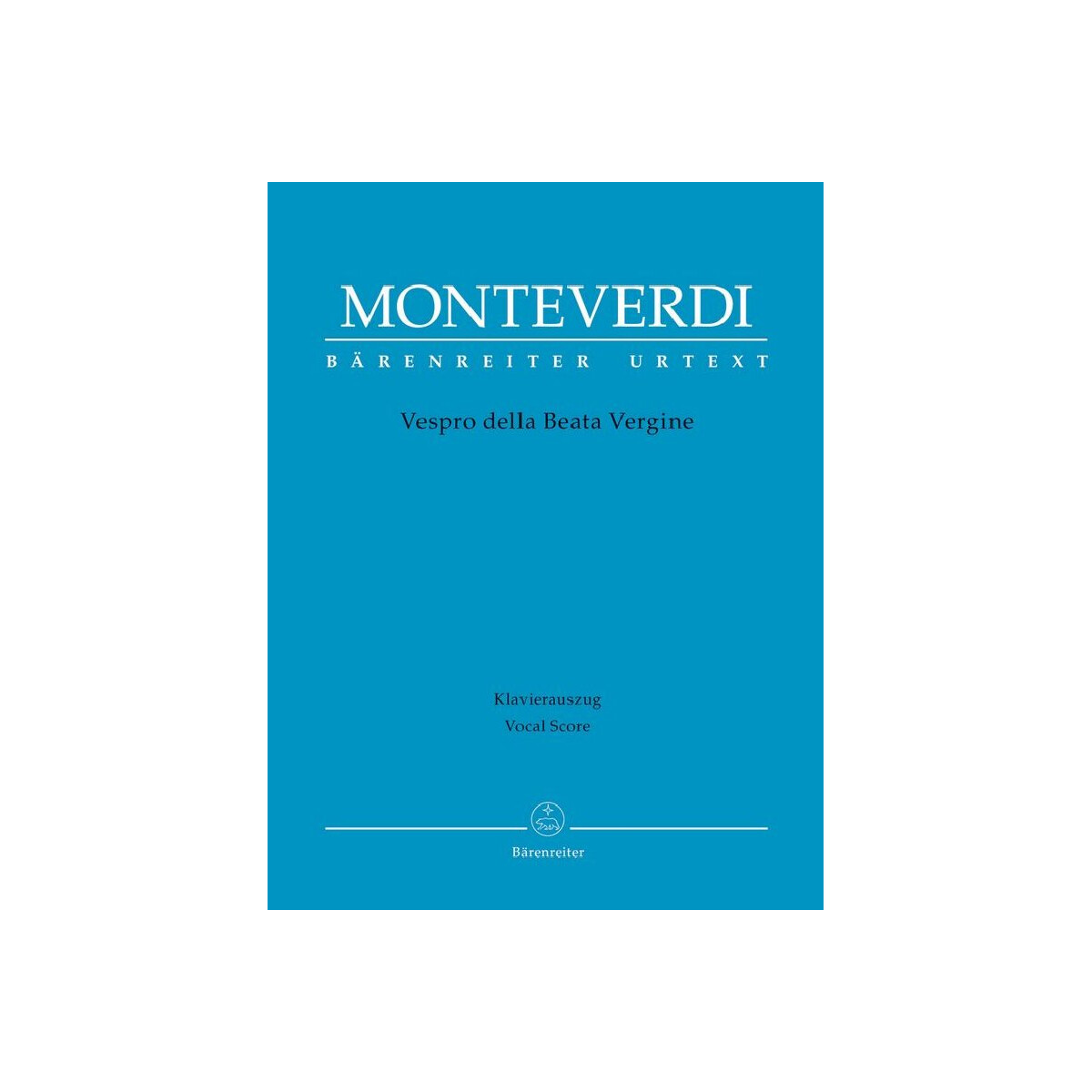 Vespro della beata vergine für Soli box