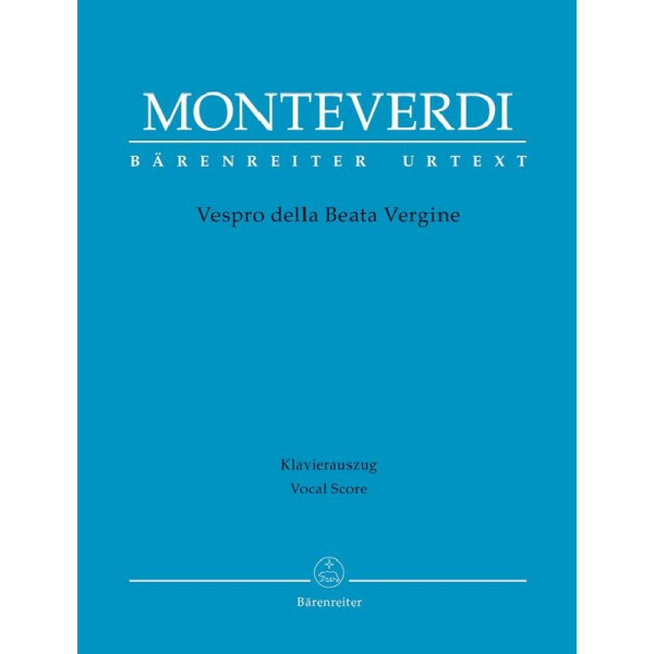 Vespro della beata vergine für Soli,