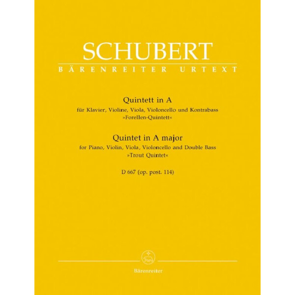 Quintett A-Dur D667 oppost.114