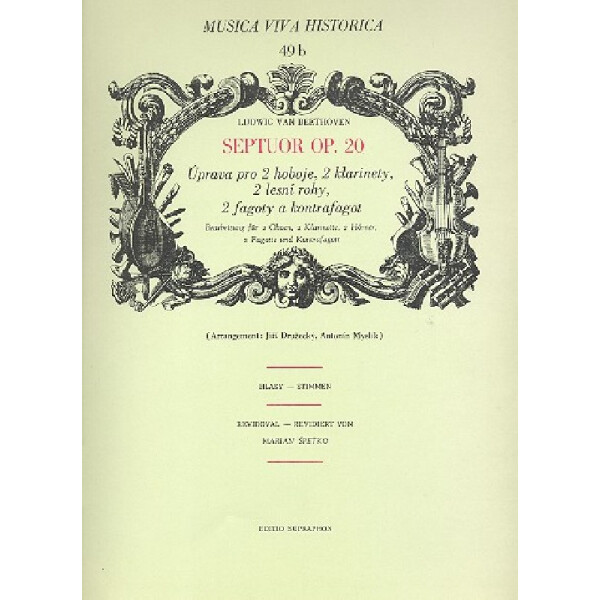 Septett op.20 für 2 Oboen,