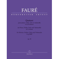 Quartett op.45 für Klavier, Violine, Viola