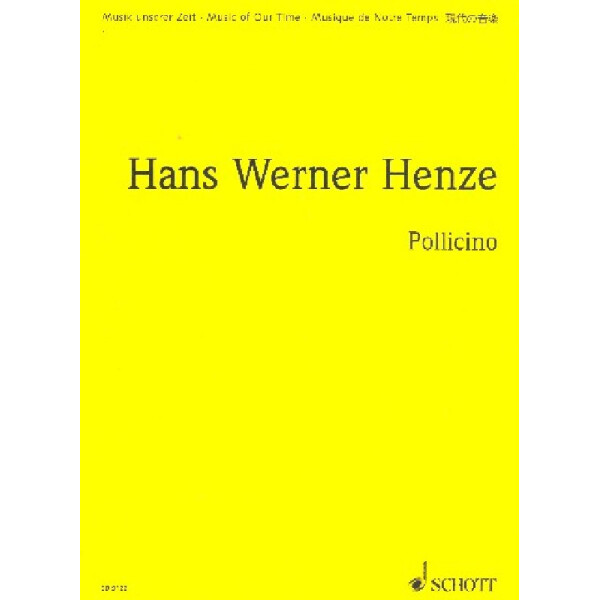 Pollicino für Darsteller und Instrumente