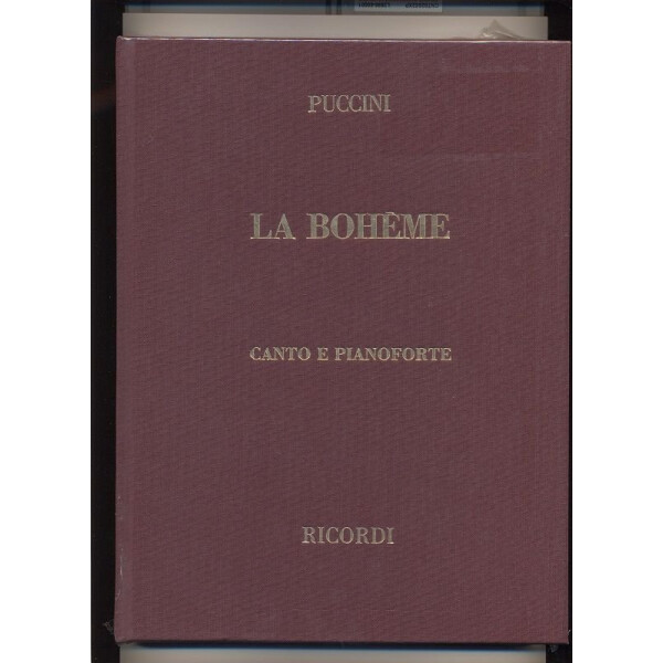 La Bohème Klavierauszug