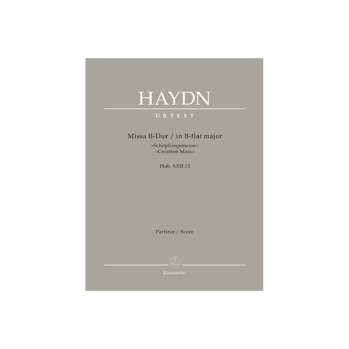 Schöpfungsmesse Hob.XXII:13 box