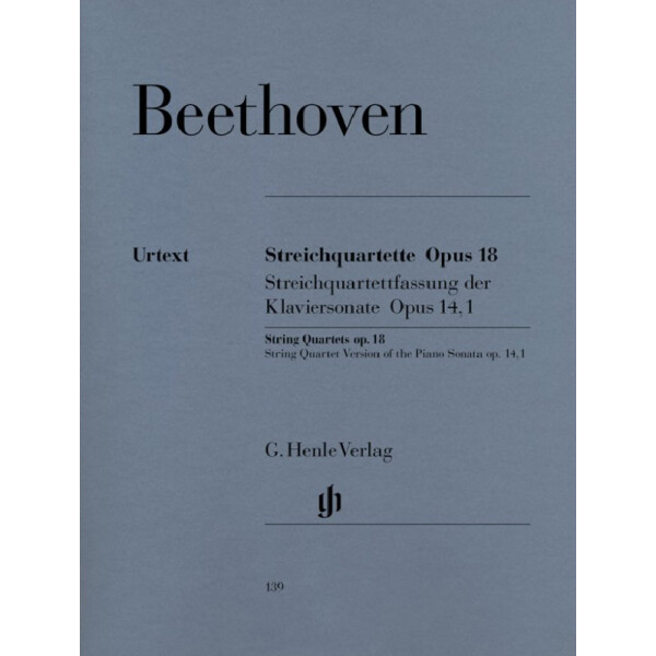 Streichquartette op.18 und
