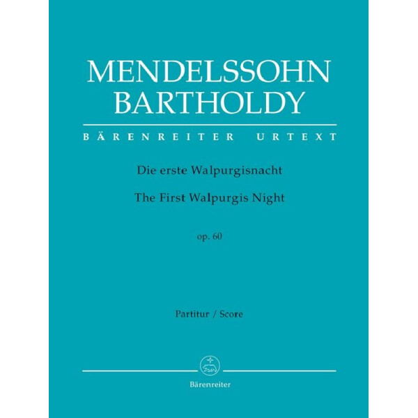 Die erste Walpurgisnacht op.60 für Soli,