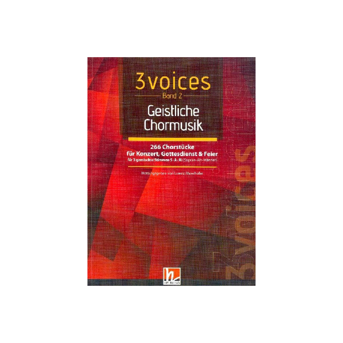 3 Voices Band 2 - Geistliche Chormusik