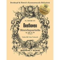 Streichquartette op.59, 74, 95