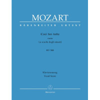 Così fan tutte KV588 Oper in 2 Akten